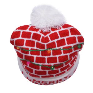 58CM Adults Winter Knit Beanie Hats With Common Fabric Feature