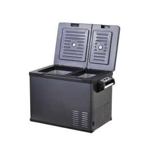 40L Portable Car Refrigerator with Dual Temperature Control and R134a Refrigeran