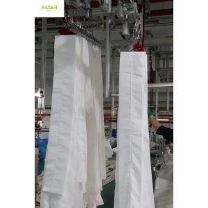 PTFE Scrim 750gsm Dust Collector Filter Bags Custom Size
