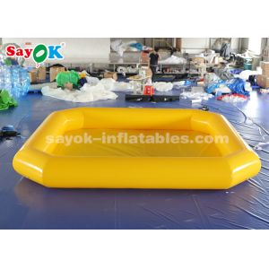 ROHS Inflatable Water Pool / Blow Up Swimming Pool For Kids Playing