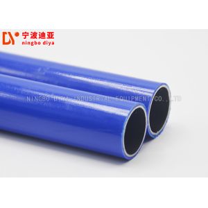 Colorful PE Coated Lean Tube DY180 Round Shape For Tube And Bracket Racking