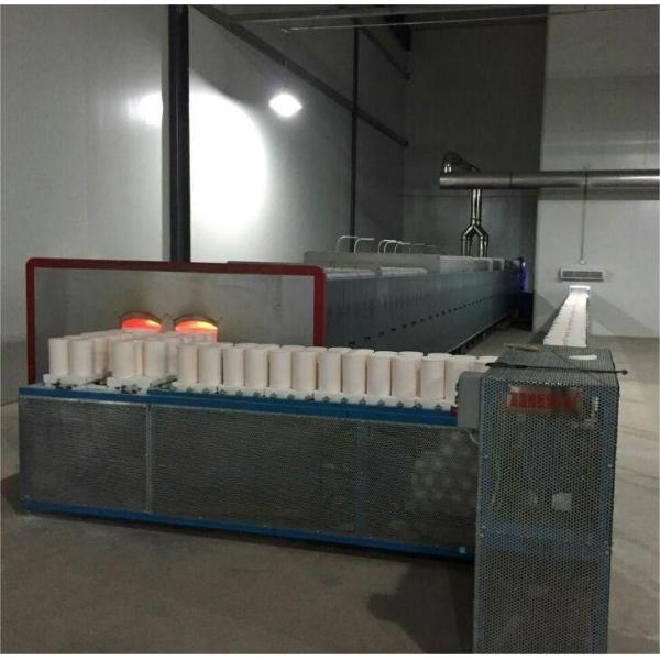 Quality Alumina Calcination Pusher Kiln Customized Automatic Continuous Sintering Gas wholesale