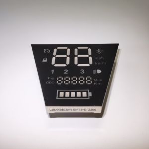 120mcd LED Seven Segment Display 80mW Tri For Electric Motorcycle Vehicle