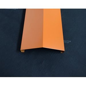 Waterproofing V Shaped Aluminium Strip Ceiling , Metal Suspended Ceiling Panel