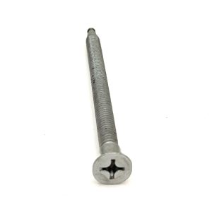 Custom Countersunk Phillips Machine Screw with Plain Finish Non-Standard Thread