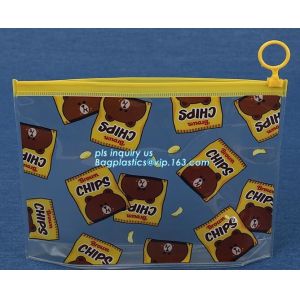 pe plastic resealable slider zipper bags, Eco-friendly Slider Zipper Flat