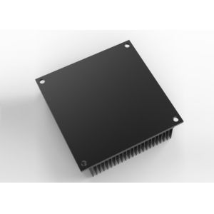 6063 Anodized Extruded Heat Sink Profiles T66 Temper For Audio Equipment