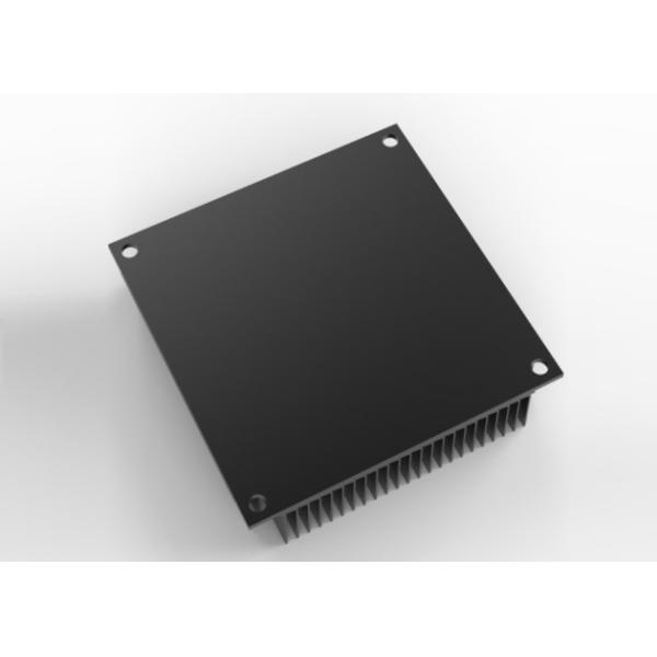 Quality 6063 Anodized Extruded Heat Sink Profiles T66 Temper For Audio Equipment wholesale