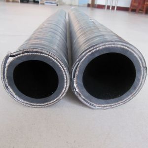 China Material Suction Hose With Steel Wire Reinforced Excellent Abrasion Resistance on sale