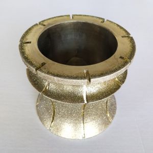 140mm OD Electroplated Diamond Blade Router Bits Precise Balanced Coarse grit