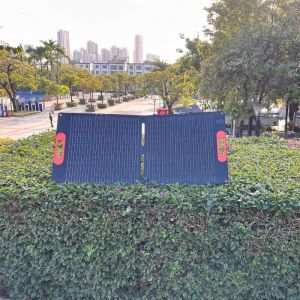 China Eco Conscious ETFE Foldable Solar Panel for Outdoor Camping on sale