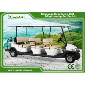 48V 3.7KW 11 Person Electric Shuttle Bus , Max. Forward Speed 45km/h