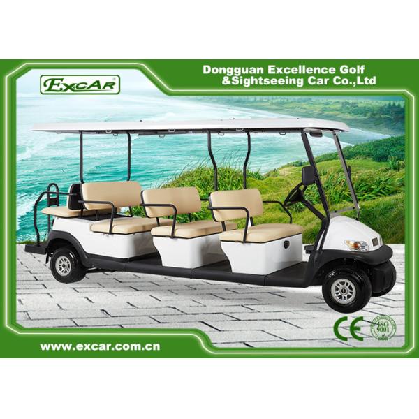 Quality 48V 3.7KW 11 Person Electric Shuttle Bus , Max. Forward Speed 45km/h wholesale