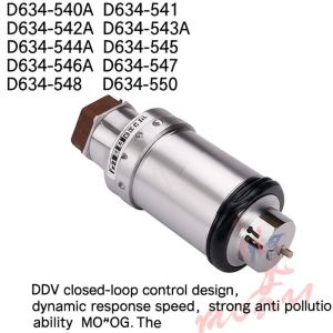 Moog Servo Valve with DDV Closed-Loop Control Design for Dynamic Response Speed