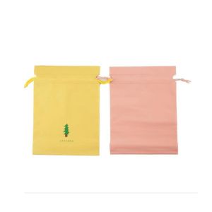 Clothes Packaging 20-200mic Drawstring Plastic Bag Transparent