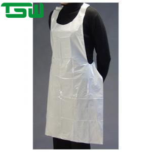 China Disposable 20gsm 85x70cm Nonwoven Plastic Apron on sale