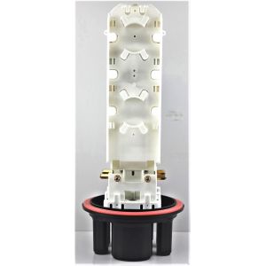 Dome mechanical seal optical fiber splice closure pp abs sillicon rubber