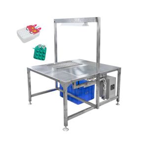 China Stainless Steel Rubber Baking Machine Manual Dispensing Silicone Mold Baking Table on sale