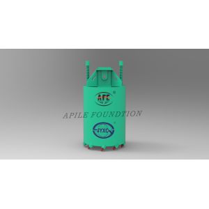 Apfcbr-R Concrete Core Barrel With Round Shank Chisel