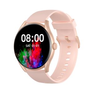 KW216B Stylish Smart Watch Circle Shape Smartwatch With Amoled Display