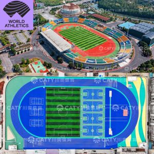 China IAAF Certificated Athletic Track Installation EPDM Granules Materials for Schools Sports Facilities Landscaping on sale