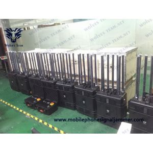 Full Band Frequency Cell Phone Signal Jammer Waterproof Convoy Vehicle Bomb
