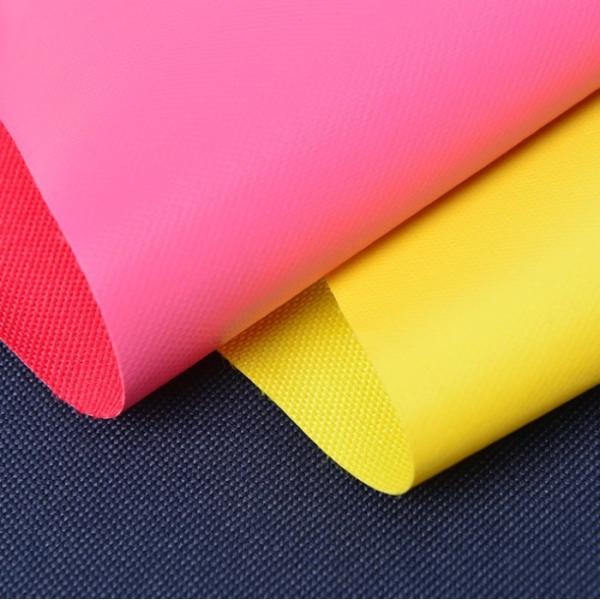 Quality Wrinkle Resistant 300D Polyester Oxford Cloth Plain Pattern Highly Versatile wholesale