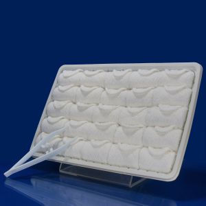 Refreshing bleach cotton disposable cold towels for airline