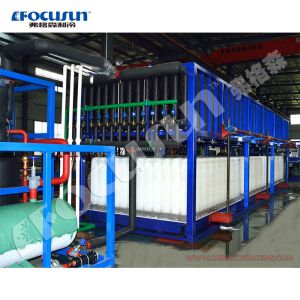 70kw per ton Industrial Ice Maker Machine with Copeland Scroll Compressor Top