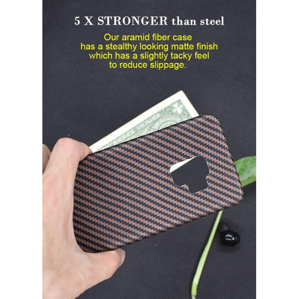 Anti Slip Real Samsung S9 Aramid Fiber Samsung Case