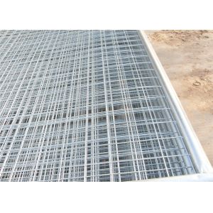 Anti Rust Temporary Fence Panels Galvanized Construction Fencing Removable