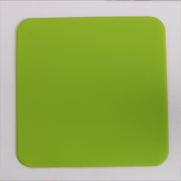 Square Colorful Silicone Non-slip Drink Coasters Cup Pad Mat for Hot and Cold Drinks