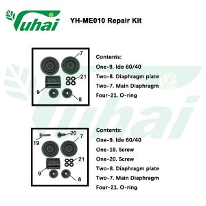 L02 AIR Milking Machine Pulsator Two Hole Plastic Export Air Pulsation Pulsator
