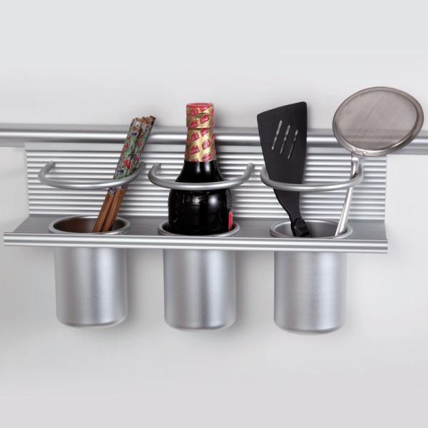 Quality Italy style wall mounted kitchen utensil racks and shelves with hooks wholesale