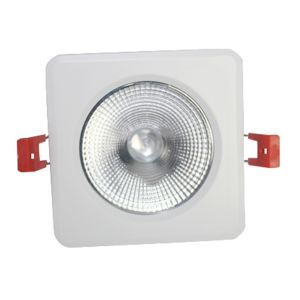 Square COB Waterproof IP65 LED Downlight , Bathroom Lights LED Downlights