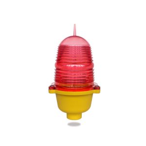 Cheap Red Obstruction Light, Low Intensity Steady Burning Aviation Lights FAA L810 Single High Altitude Warning Light for sale
