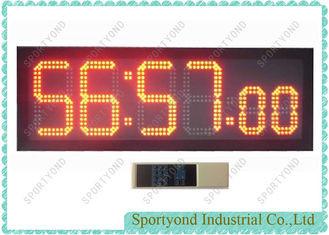 Ultra Bright Led Digital Clock Display , Countdown And Clockwise Clock Time