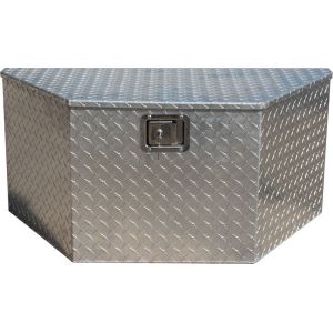 China High quality Truck trailer chekcer plate aluminum tool box on sale
