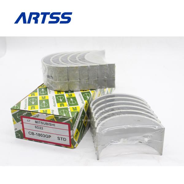 Diesel Engine ME052069 6D22 Connecting Rod Bearing For Mitsubishi Rebuit Kit