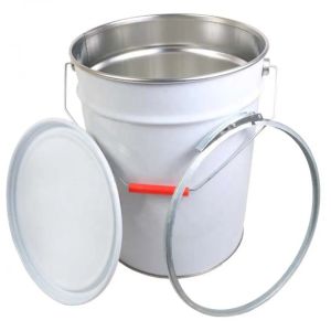 16L Printing Ink Empty Metal Pail With Lever Lock Ring Lid