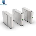RS485 Interface Retractable Flap Barrier QR Code Turnstile 25W