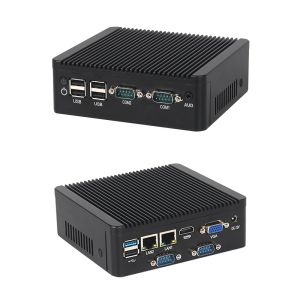 Intel Pentium J2900 Industrial PC With Dual LAN 4 COM Support Dual Screen