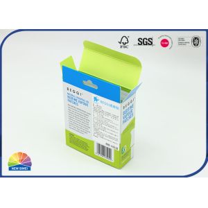 Medication Packaging Printed Folding Carton Box Reverse Uv Coating