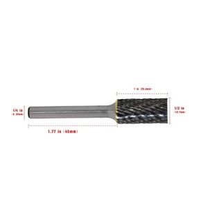 Blank And Ground Tungsten Carbide Bur Long Rock Tungsten Gun Rotary Burrs Drill
