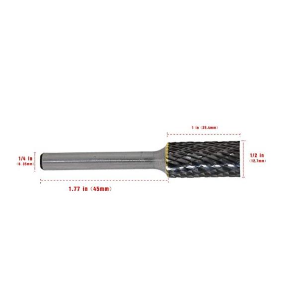 Blank And Ground Tungsten Carbide Bur Long Rock Tungsten Gun Rotary Burrs Drill