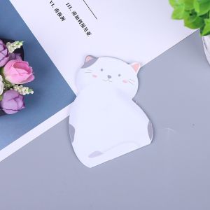 Cute Animal Cartoon Notepads Printed Custom Shaped Stationery Sticky Notes