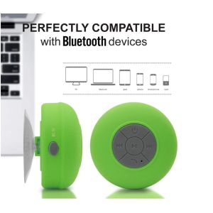 2018 Hottest BTS06 wireless mini suction shower waterproof bluetooth speaker