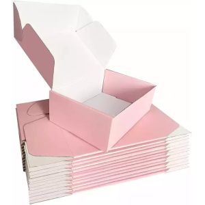 Customized Corrugated Mailer Gift Box Paperboard Liner Type Self Erecting Boxes
