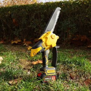Cheap Ergonomic 6 Inch Cordless Chainsaw With Anti Slip Grip and Led Display for Easy Operation for sale