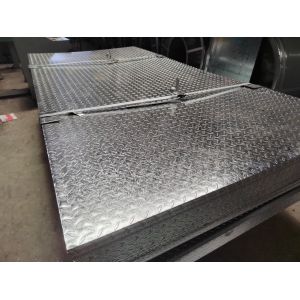 4.5/4.75/5.0*1250/1000mm Zinc Layer 40g/m2 Galvanized Pattern Hot Rolled
